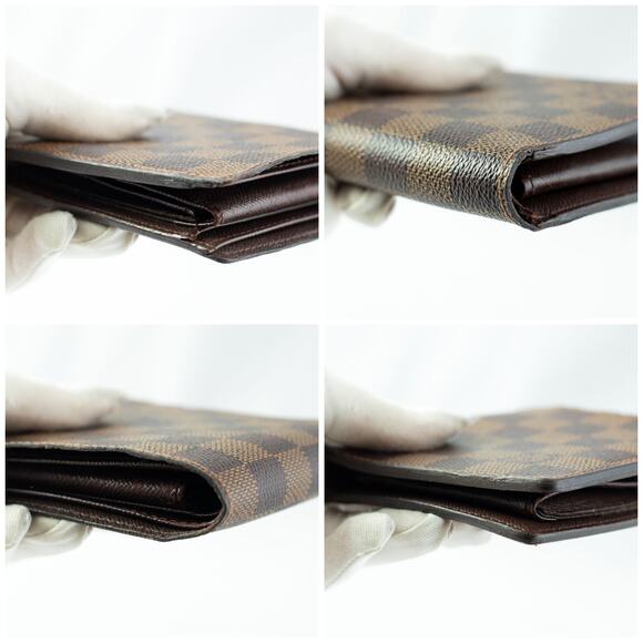 Authentic LOUIS VUITTON Marco Bifold Wallet Spain Damier Ebene CA5007 w/dustbag - Picture 8 of 11